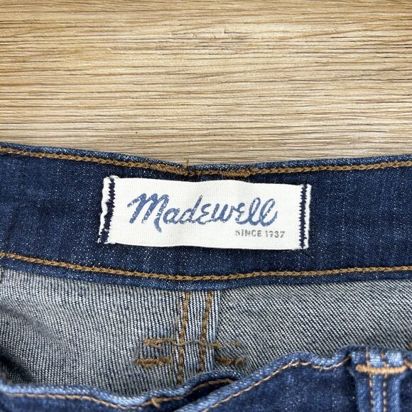 MADEWELL SKINNY JEANS WOMENS 25X32 BLUE - Picture 4 of 9